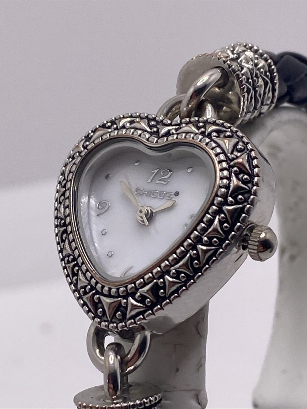 Chicos Womens Heart Shape Watch New Battery